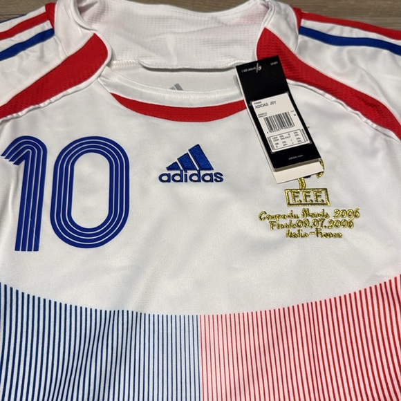 Vintage Zidane France 2006 World Cup Soccer Jersey - Picture 2 of 9